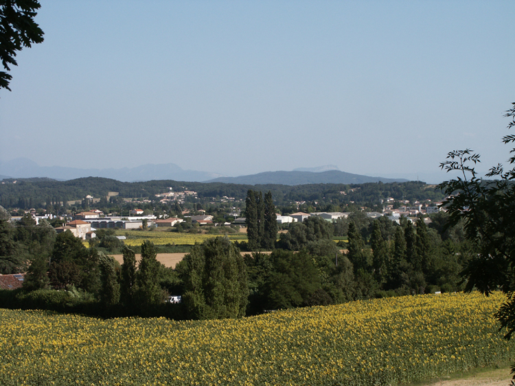 La plaine de Beaumont-lès-Valence